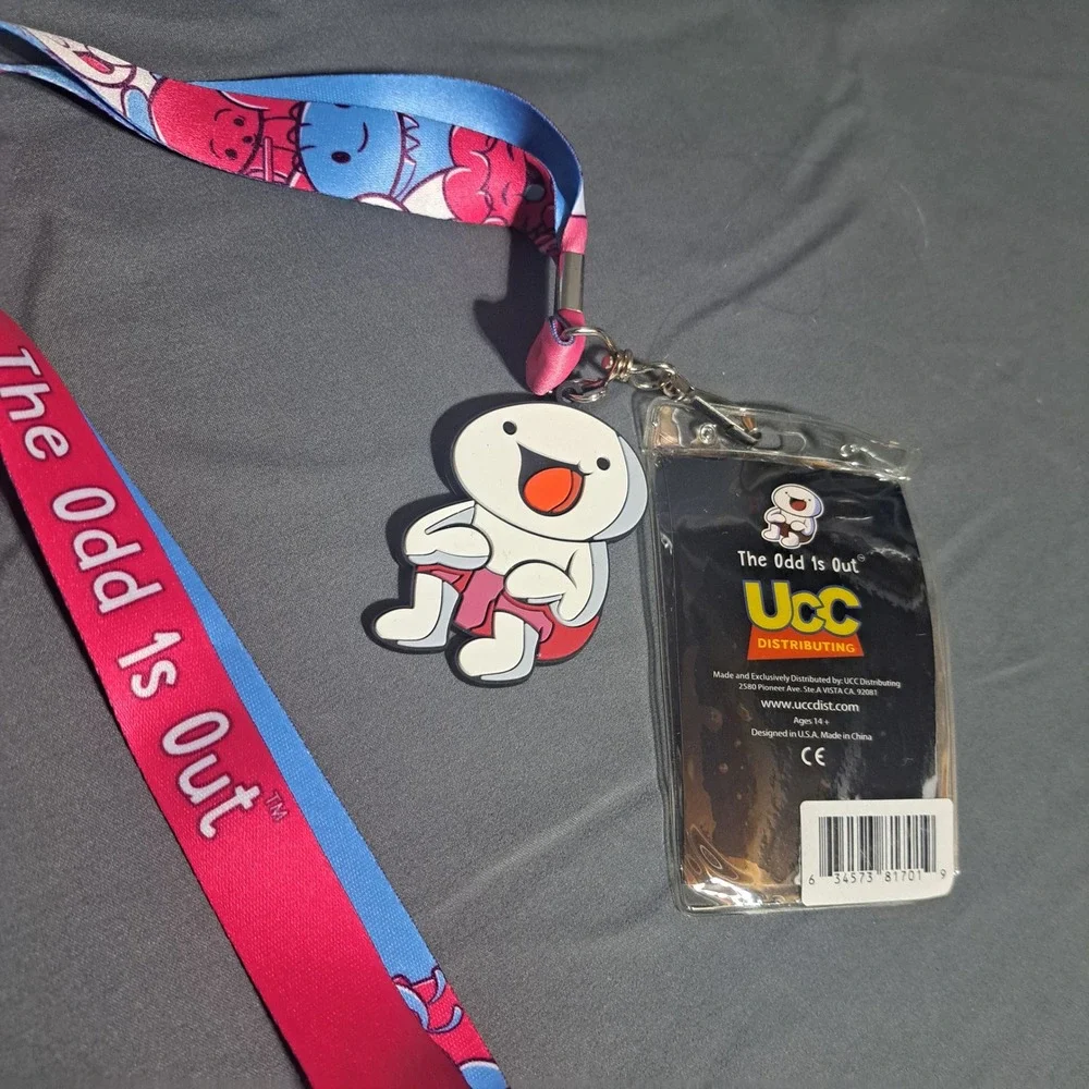 Odd 1's Out‎ Promotional Lanyard Id Holder Strap Keychain